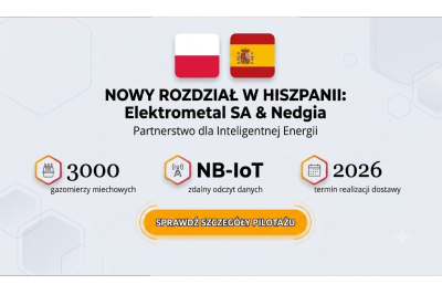 Elektrometal SA wchodzi na rynek hiszpański — pilotaż z Nedgia, grupy Naturgy